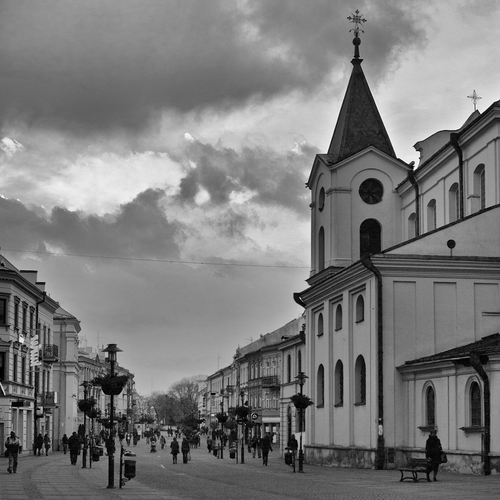 Lublin - ulica Krakowskie Przedmieście