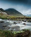 Tryfan w chmurach