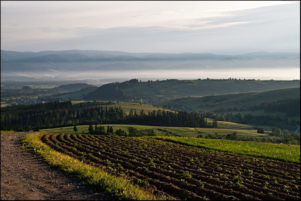 A Tatry za plecami...