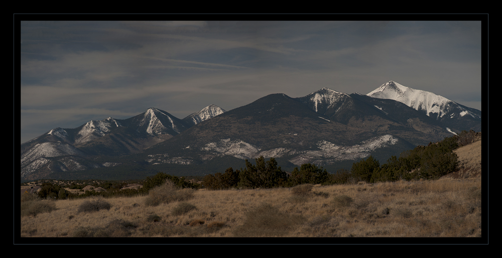 San Francisco Peaks....