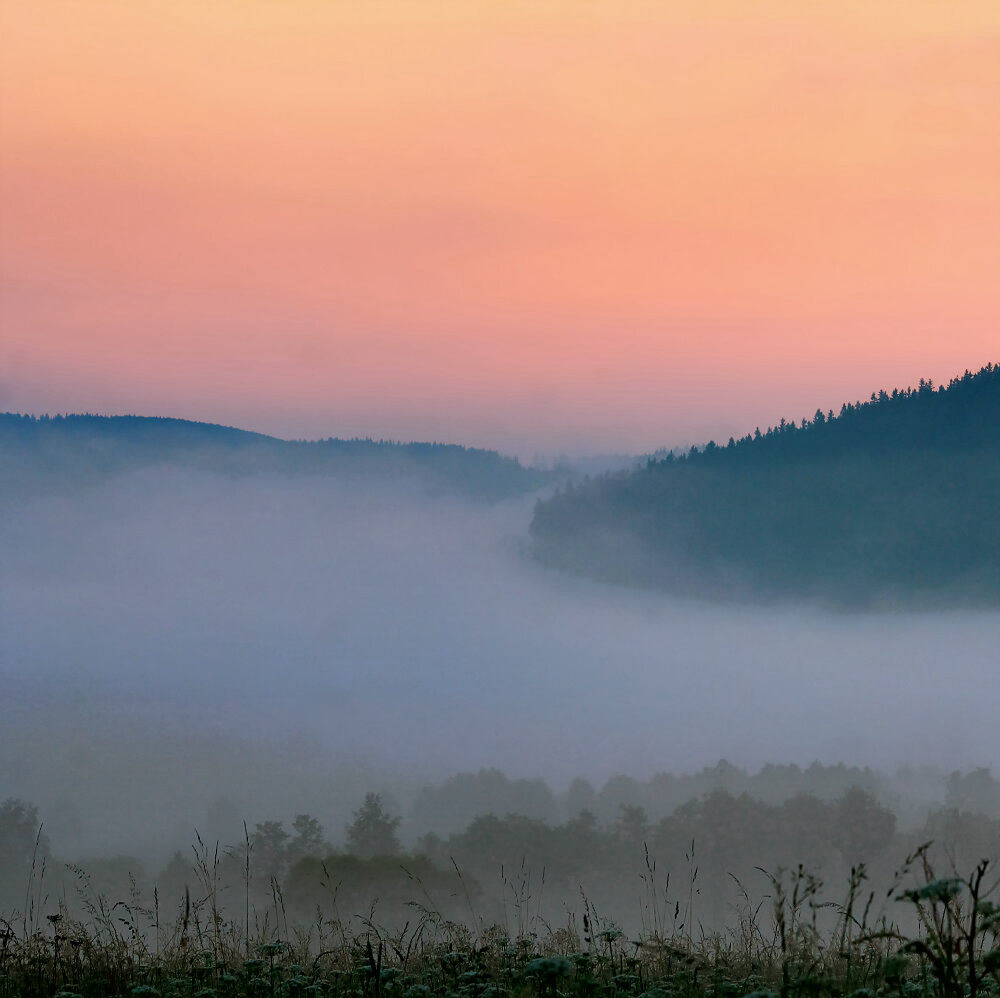 przełęcz o świcie...