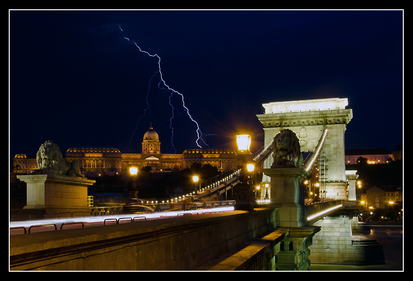 Most Łańcuchowy i Zamek w Budapeszcie