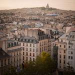 Sunset in Paris