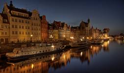 Gdańsk nocą