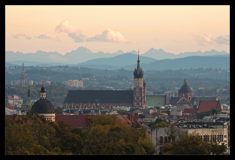 ...takie moje krakowskie...spojrzenie na ...Tatry.