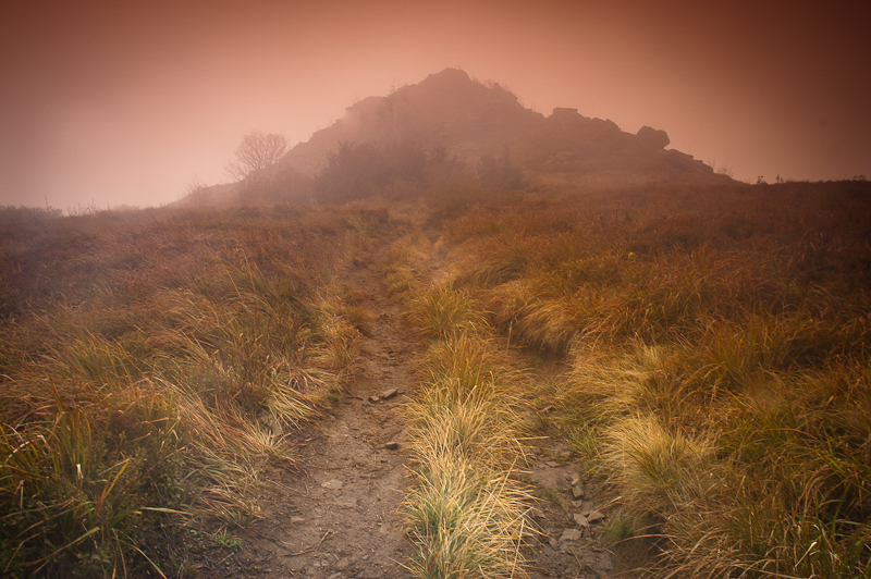 Mgliste Bieszczady...