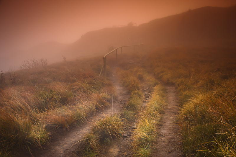 Mgliste Bieszczady...