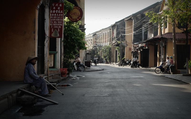 po porstu hoi an. vietnam.