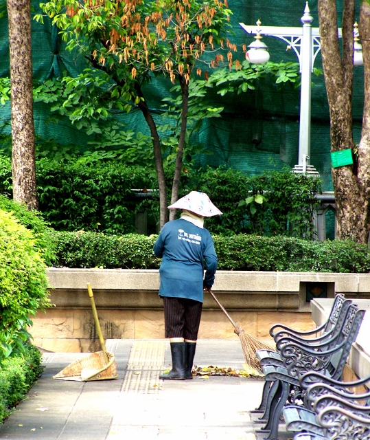 Lady in Bangkok