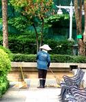 Lady in Bangkok