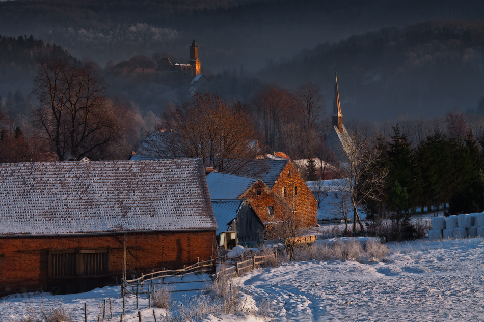 A Village White And Still