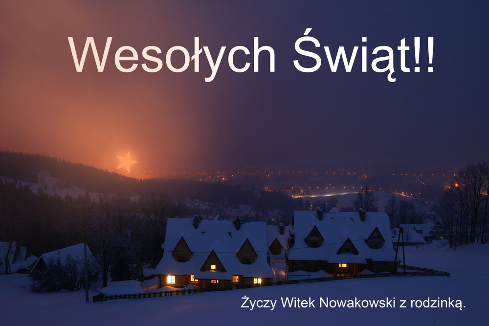 Czekamy na pierwszą gwiazdkę