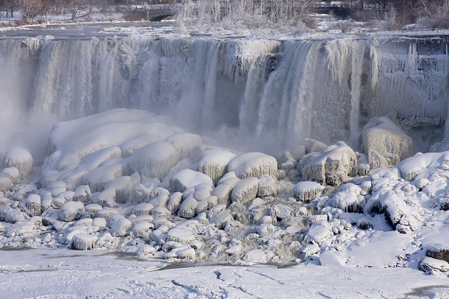 Niagara Falls zimą