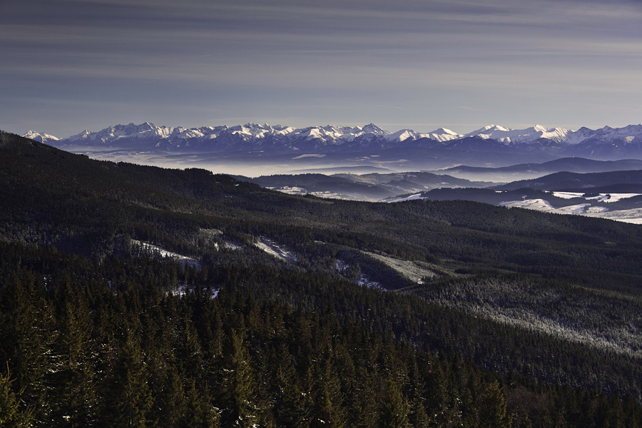 Tatry z Beskidu Żywieckiego