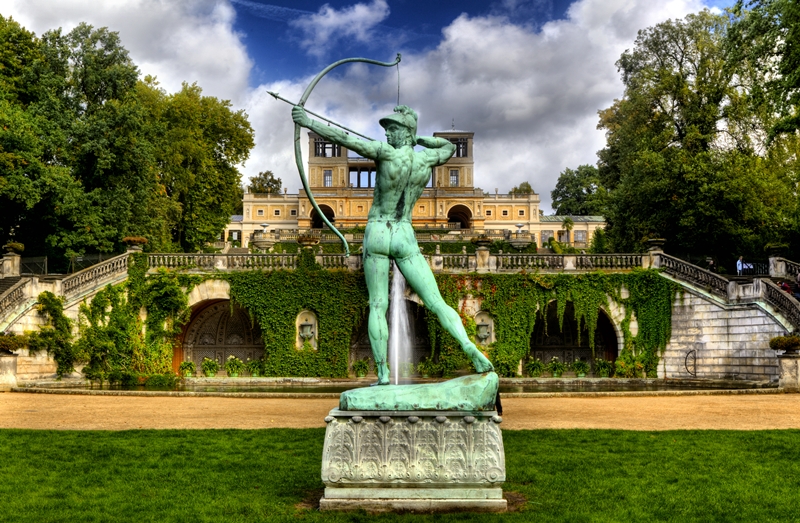 Orangerieschloss in Park Sanssouci