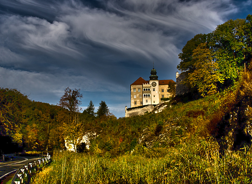 Zamek w Pieskowej Skale.