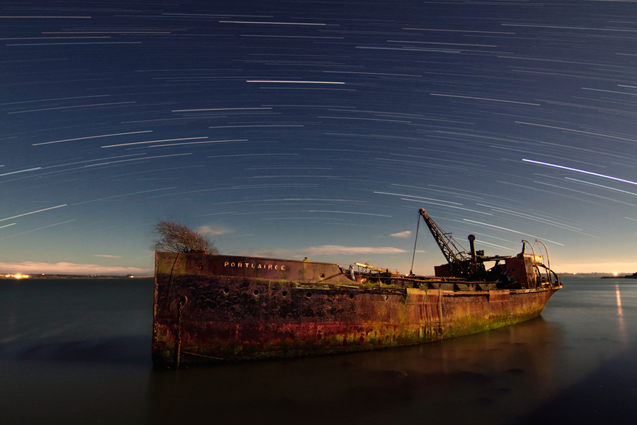 Portlairge startrail