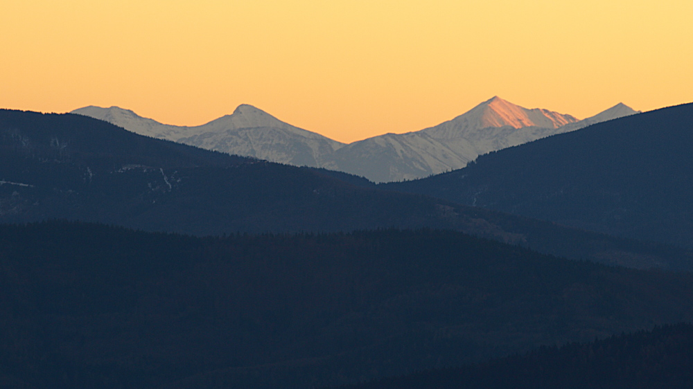 Tatry Zachodnie z Beskidu Małego