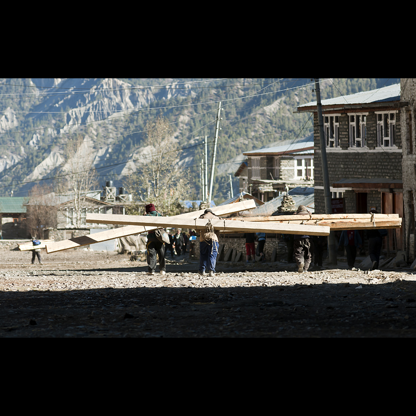 Życie codzienne, Manang, Nepal