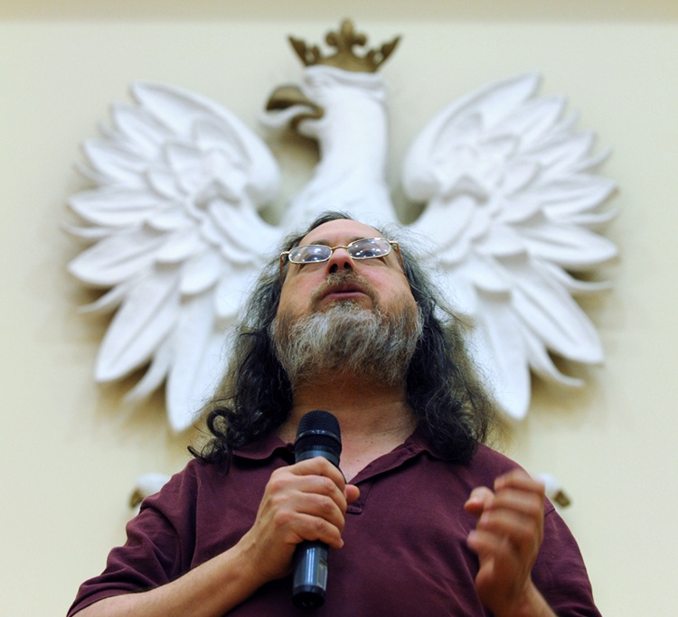 Richard Stallman na politechnice