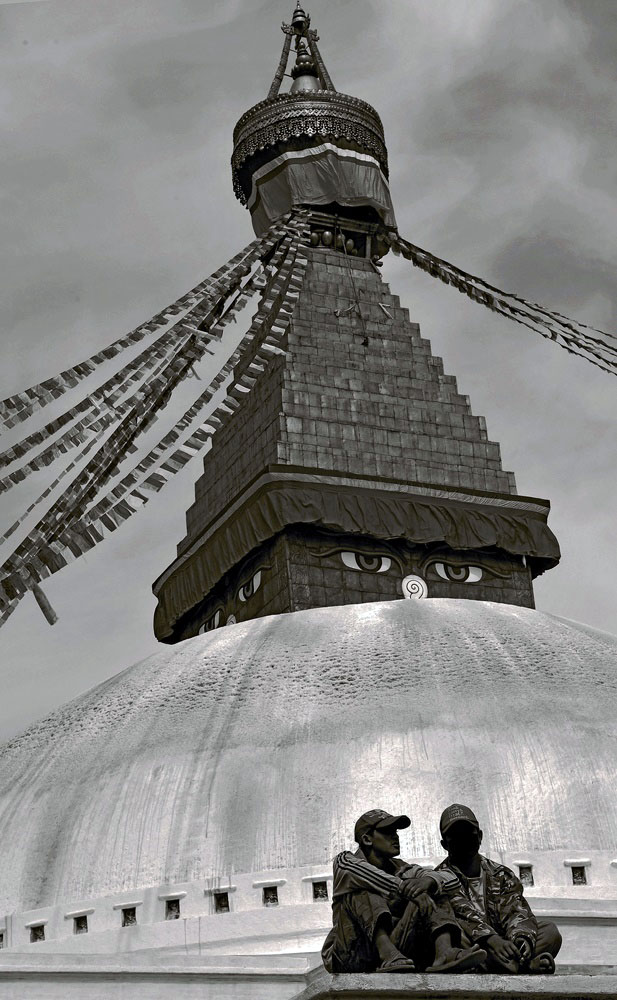 BOUDHANATH STUPA - NEPAL