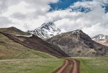 widok na Kazbek