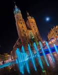 Kraków nocą