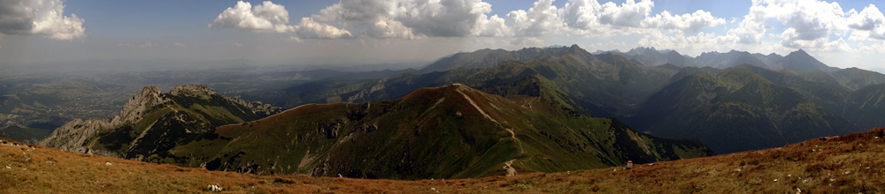 widok z Małączniaka