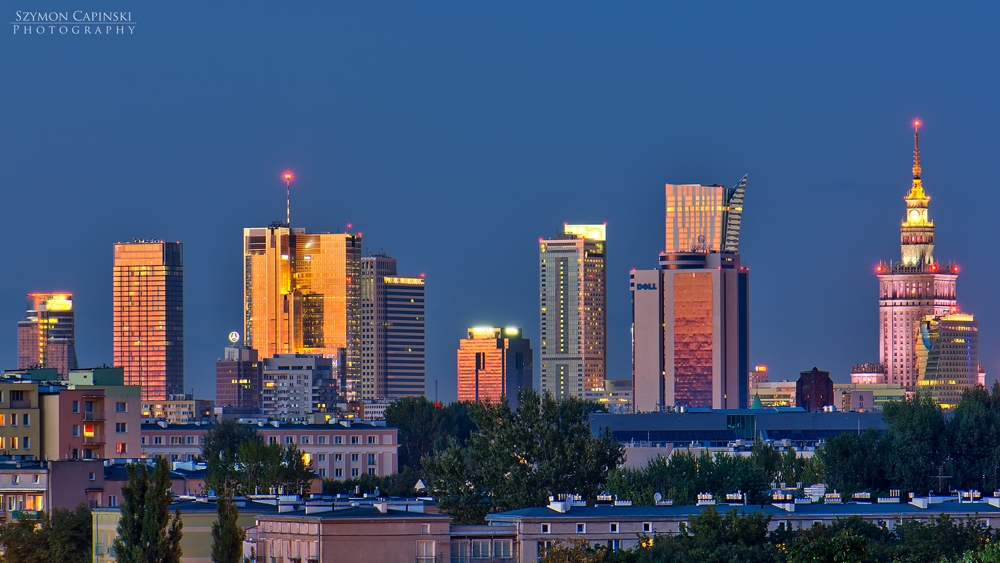 Warsaw Skyline