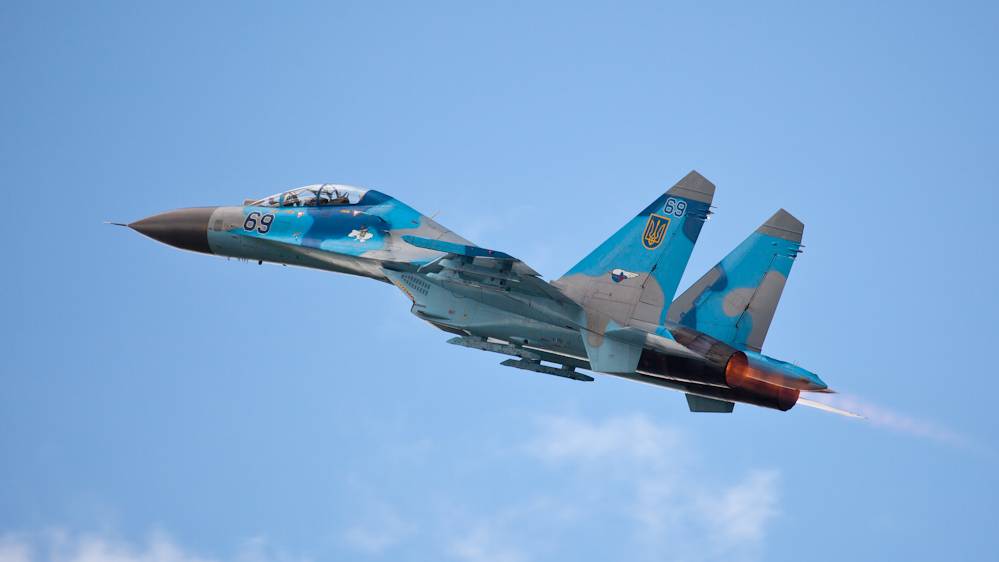 SU-27 Air Show Radom 2013