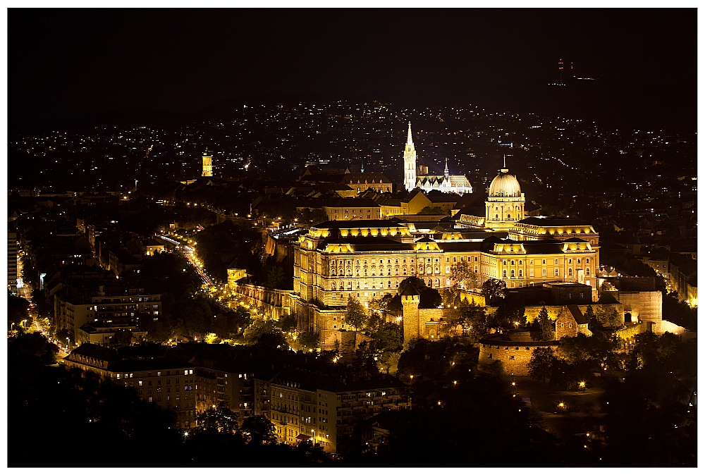 Budapest by night - castle