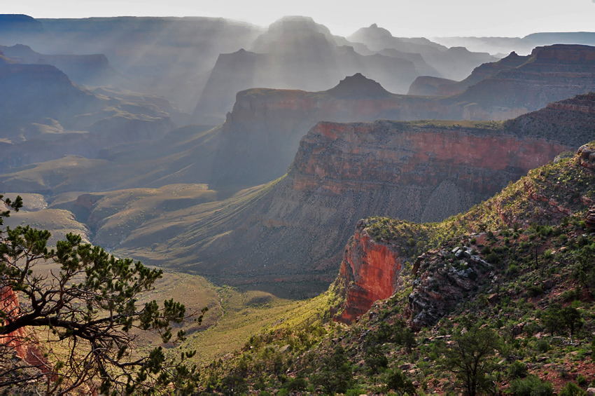 Grand Canyon o wschodzie słońca