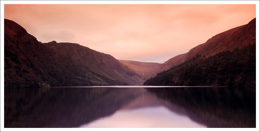 glendalough, irlandia