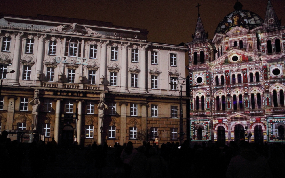 festiwal światła Łódź 2013