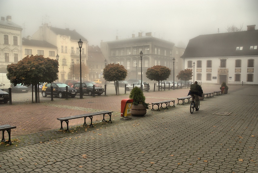 poranek w mieście