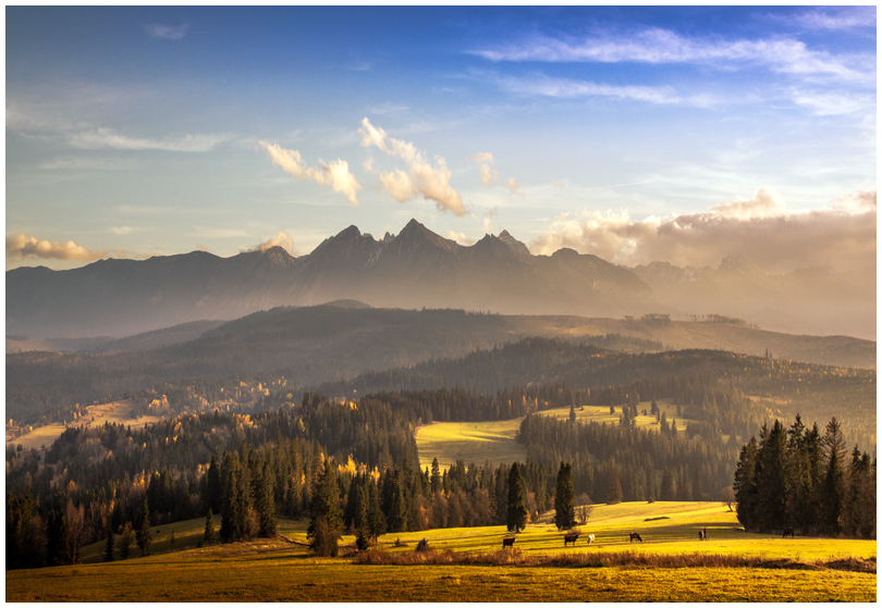 Widok na Tatry