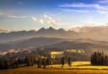 Widok na Tatry