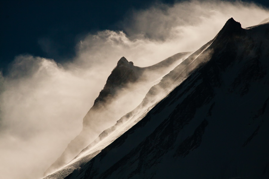 Manaslu przed zmianą pogody