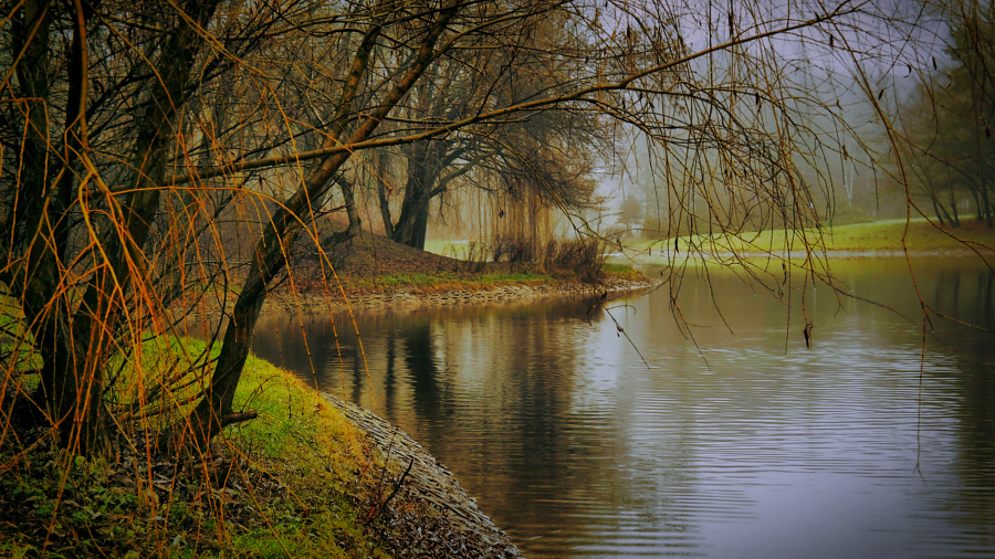 naga natura spóżnionej zimy