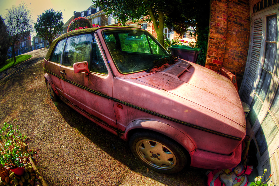 ..pink cadillac..