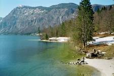 bohinj lake, slovenia