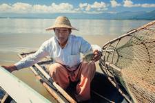 ... gdzieś na Inle Lake