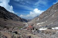 Schronisko pod Jebel Toubkal-Atlas Wysoki