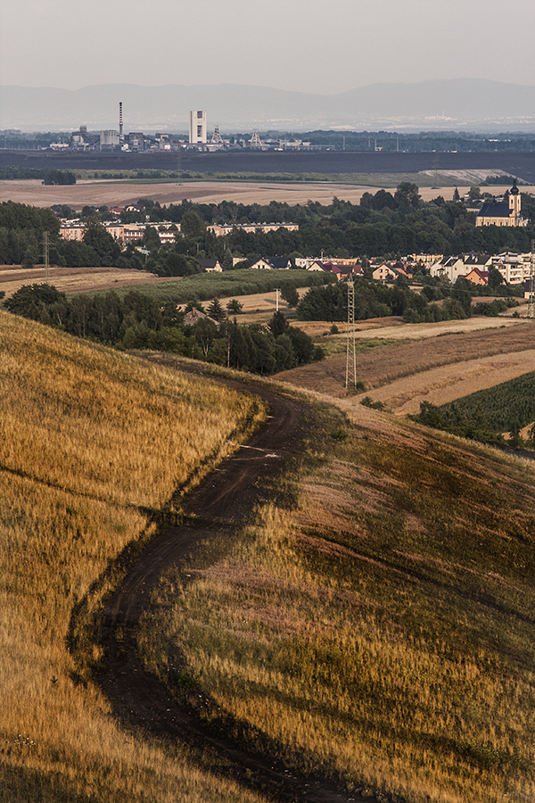 Widok z Boryńskiej chałdy