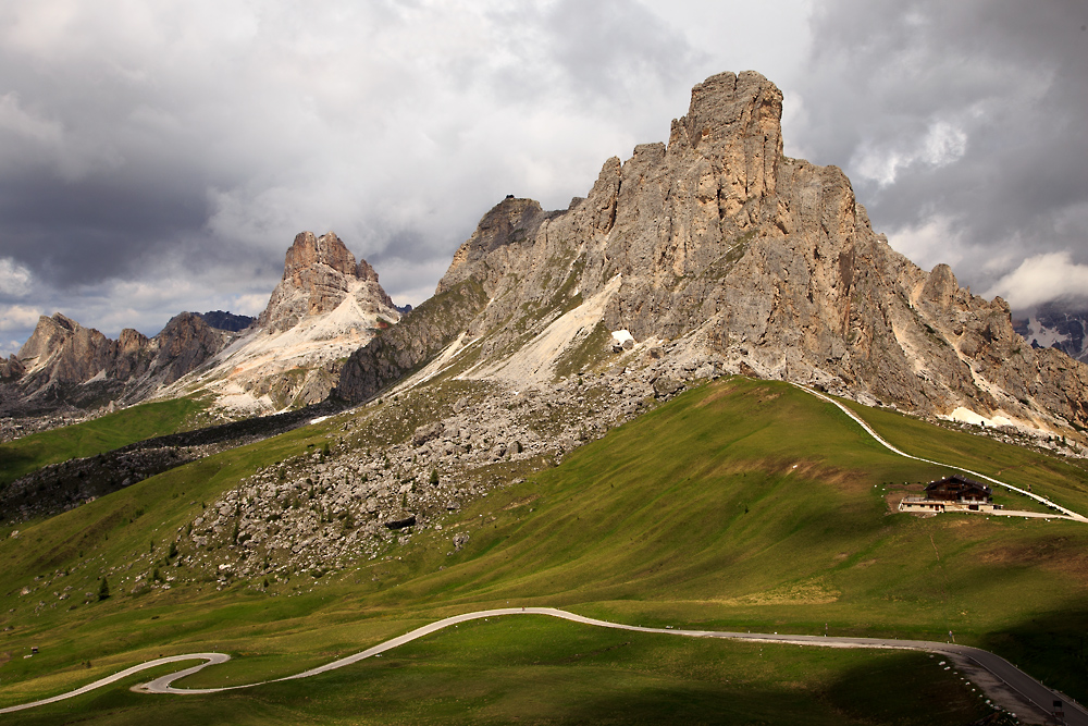 W Dolomitach.