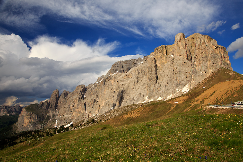 W Dolomitach.