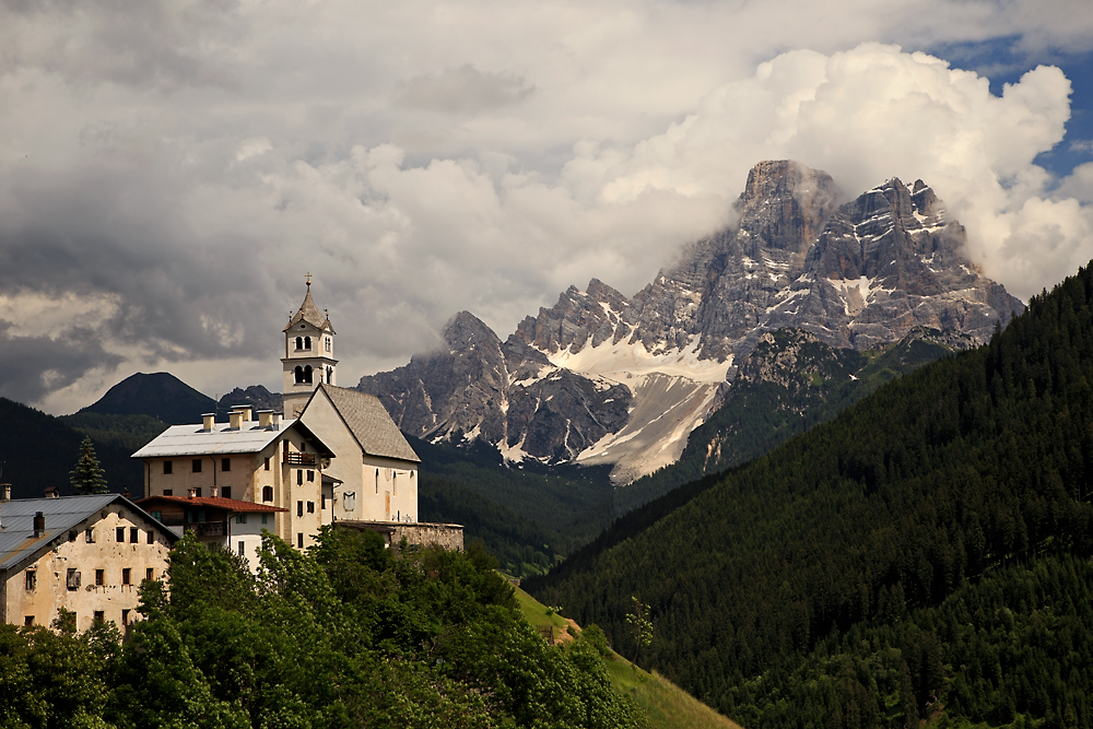 W Dolomitach.