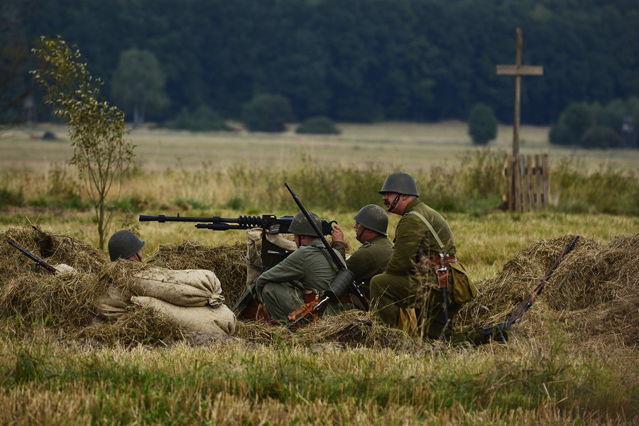 Bitwa pod Mokrą k. Częstochowy - rekonstrukcja 2014