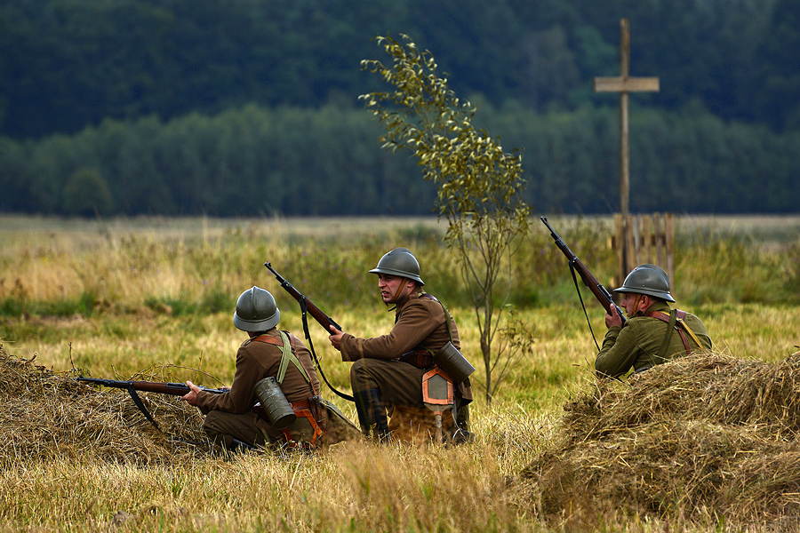 Bitwa pod Mokrą k. Częstochowy - rekonstrukcja 2014