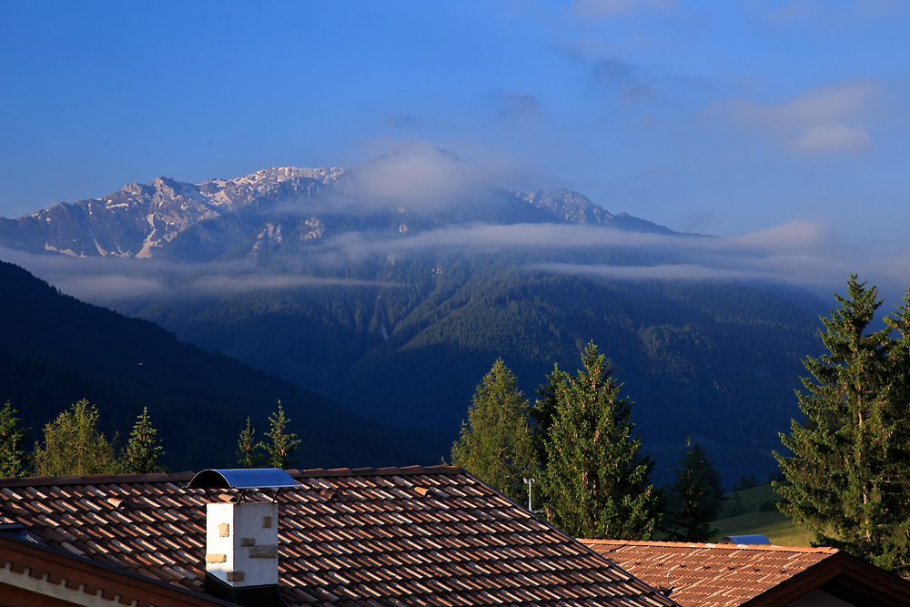 W Dolomitach o poranku....